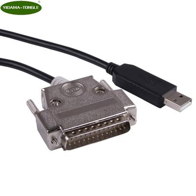 Чип FTDI Usb to RS232 25-контактный разъем DB25, последовательный адаптер, кабель для управления ЧПУ, кабель для программирования, совместимый