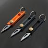 New Titanium Alloy Mini Knife Small Sharp Self-defense Knife Pendant Keychain Gadget Portable Express Unpacking Artifact