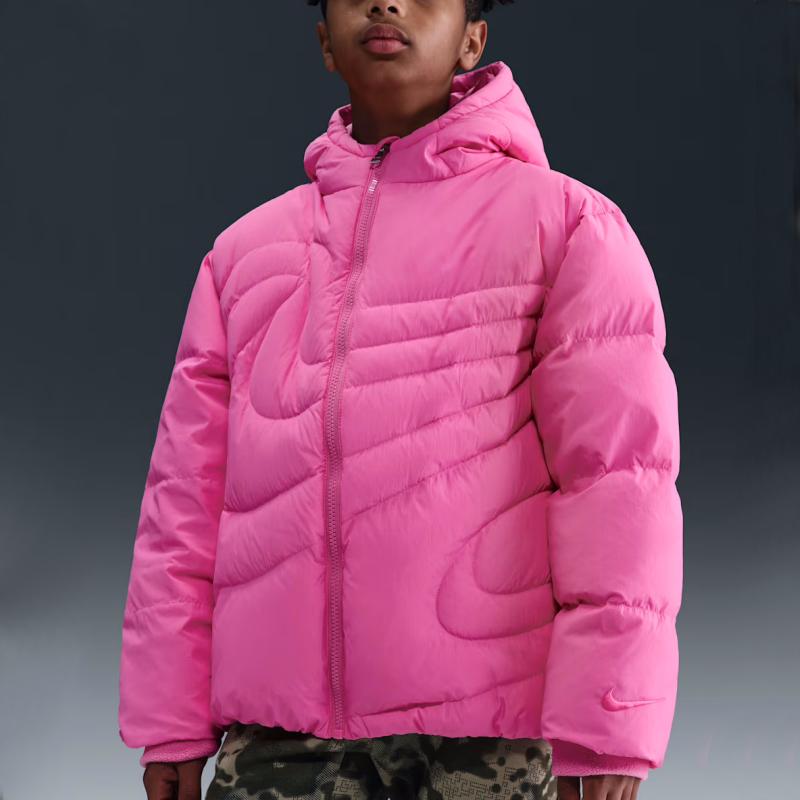 Nike Kids Down Jackets Hooded Non Detachable Moderate Hooded IQ2953-644