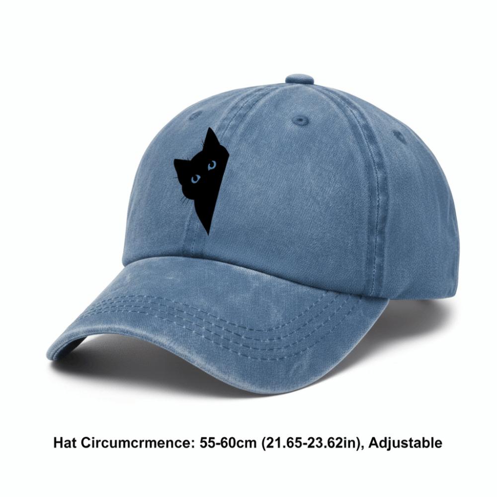 Washed Cotton Visor Baseball Cap Baseball Hats For Man Women Hiking Fishing Vacation