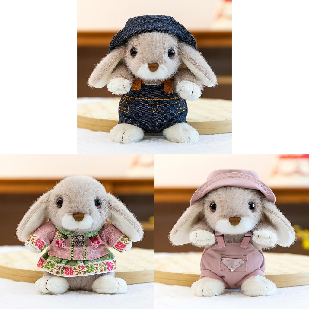 Plush Bunny Toy With Short Pile Plush For Kids Sleep Comfort And Relaxation