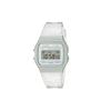 Casio Индивидуальные часы модифицированная серия цветные горизонтальные полосы модифицированное стекло часов 10 лет F-91WS-7(Watch3-GaiZhuang-YueBaiCaiHong)