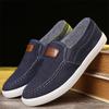 Summer Cowboy Fashion Mens Casual Shoes Low-top Slip On Men's Loafers Denim Breathable Male Flat Canvas Shoes