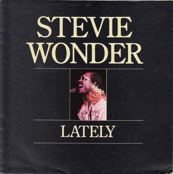 7-дюймовая пластинка STEVIE WONDER Lately TMG1226 Motown 1981 UK SoulFunk Б/у