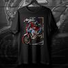 Мужская и женская футболка Honda CRF1100L Africa Twin ADV Sports Tee Летняя хлопковая с коротким рукавом Весенне-осенний мотоциклетный топ