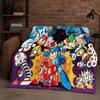 Classic Game Rockman Mega Man Flannel Blanket,Ultra Soft Warm Plush Throw for Home Bedroom Bed Sofa Cover Office Travel Picnic
