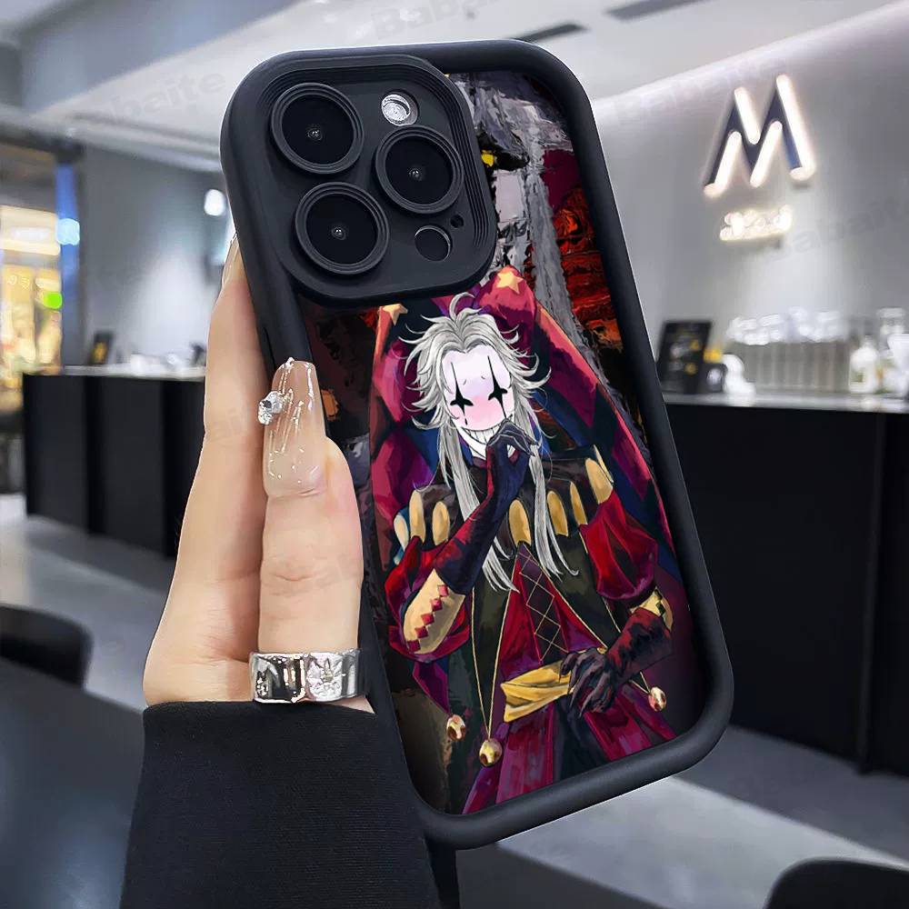 Чехол для телефона «Цирк уродов Пьеро» для iPhone 17 16 E 15 14 13 12 11 Pro Max Plus Задняя крышка
