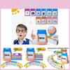 Educational Rechargeable Card Reader  Kids  Early Learning Insert Card Machine