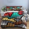 Abstract colored waves pattern. Bedding sets Duvet cover sets Duvet covers Pillowcases(1 * Duvet Cover 2 * Pillowcases without duvet insert)