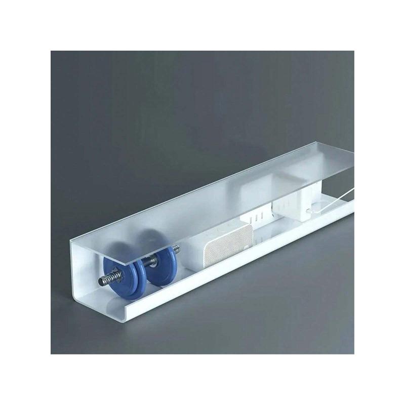 1 шт. Подстольный кабельный органайзер, подстольный кабельный лоток, проводной органайзер, не оставляющий следов, расширенный защитный лоток для различных столов