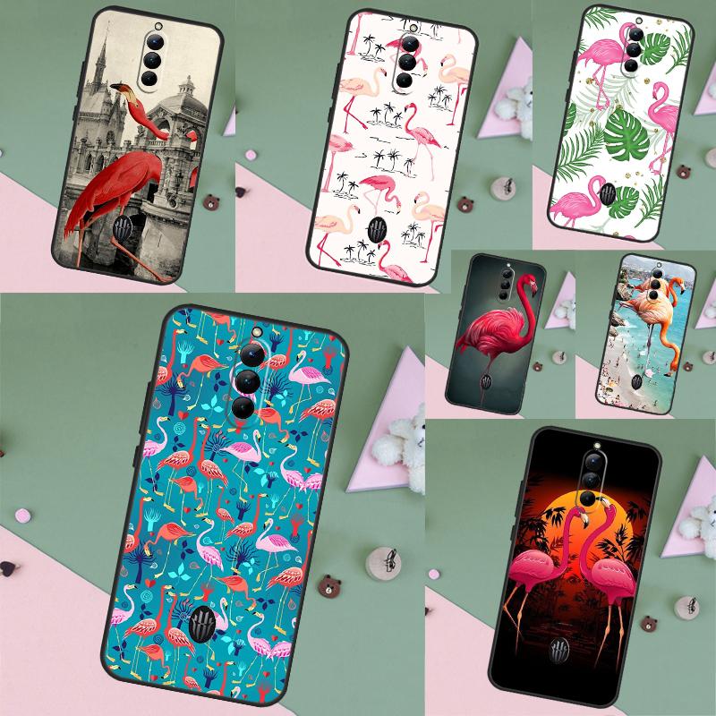 Flamingo Bird Case For ZTE Nubia RedMagic 11 Air 8 9 10 8S 9S 10S Pro Plus 5G 5S 6 7 6S 7S Pro 10 Air Cover