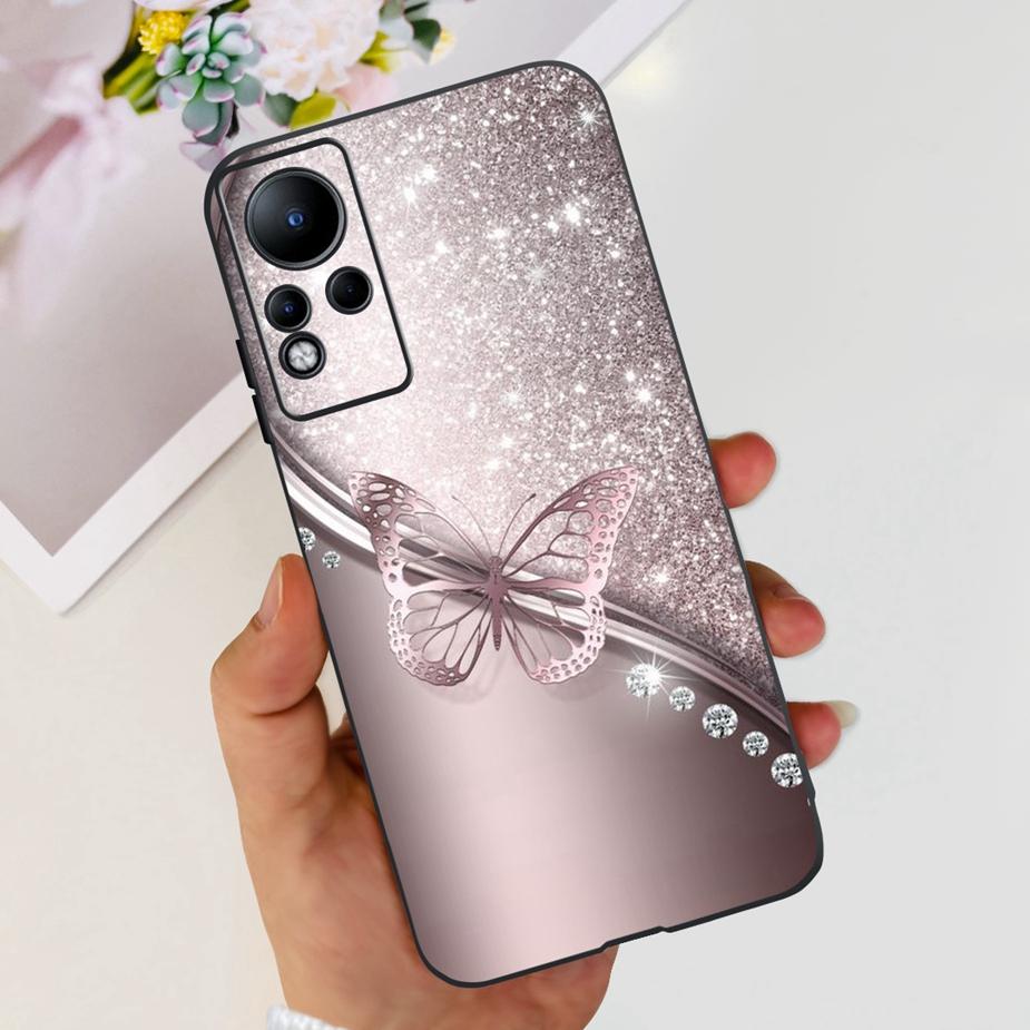 Чехол для Infinix Note 11 X663 X663B Милый Модный Расписной Чехол-Крышка Для Infinix Note 12 Note12 Note11 X663C Мягкий ТПУ Fundas Capa