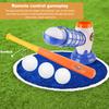 Kids Baseball Pitching Machine Independent Training Simple Operation Auto Release Battery Powered Baseball