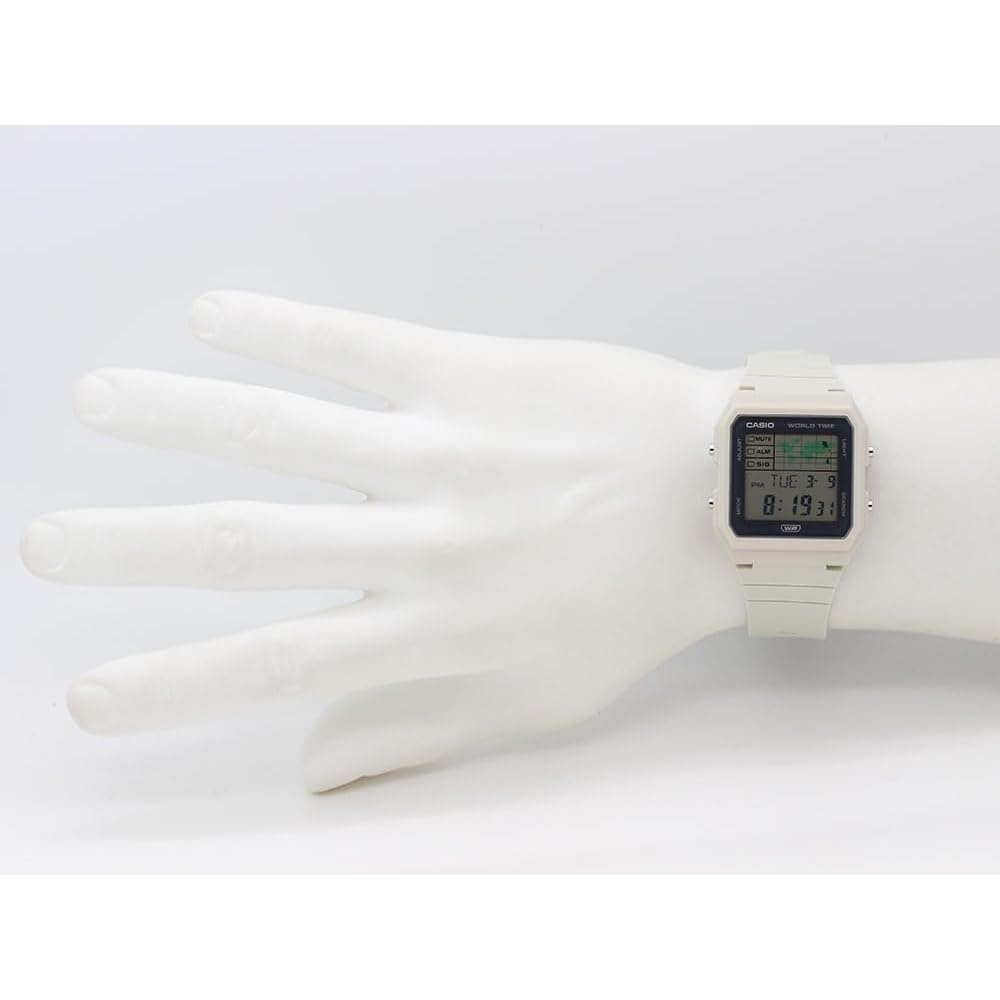 Casio Classic LF-30W-8A Digital Quartz Watch Light Gray Water Resistant Adjustable Strap