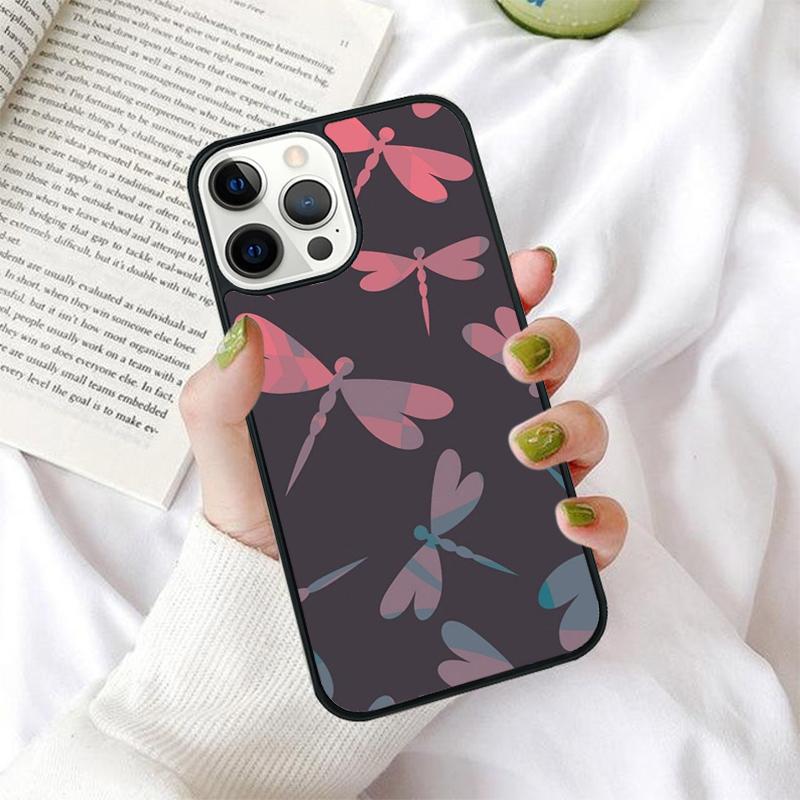 Dragonfly Phone Case for iPhone 17 Air 16 PRO MAX 15 14 PLUS 12 11 13 Back Cover Fundas Shell coque