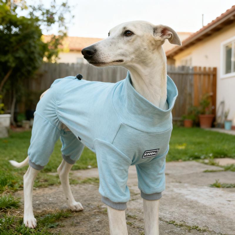 New Dog Four‑legged Jumpsuit Pajamas Stretchy Pet Bodysuit Autumn Winter Sleepwear For Small Medium Large Dogs Home Clothes