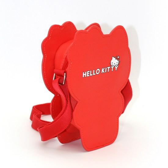 Hello Kitty Children's Cutie 3D Standing Multipurpose Cross Bag KTM-XB01R, a Popular Character In Korea