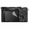 Защитная пленка - Phonillico - Sony A7C II - Набор из 3 штук - Прочная пластиковая пленка - Ультратонкая