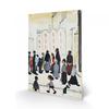 L.S.. Lowry Group Of People 1959 Wood Print