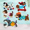 For Clothing Sewing DIY Shoes & Hats Adorable Embroidered Patch Cartoon Dachshund-Themed Animal Appliques 5Pcs