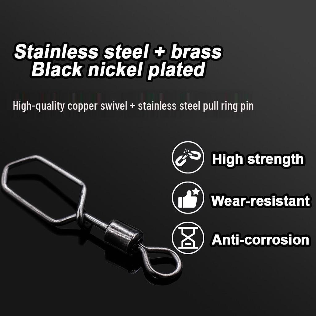 Американский быстросъемный вертлюг с квадратным штифтом, рыболовный коннектор