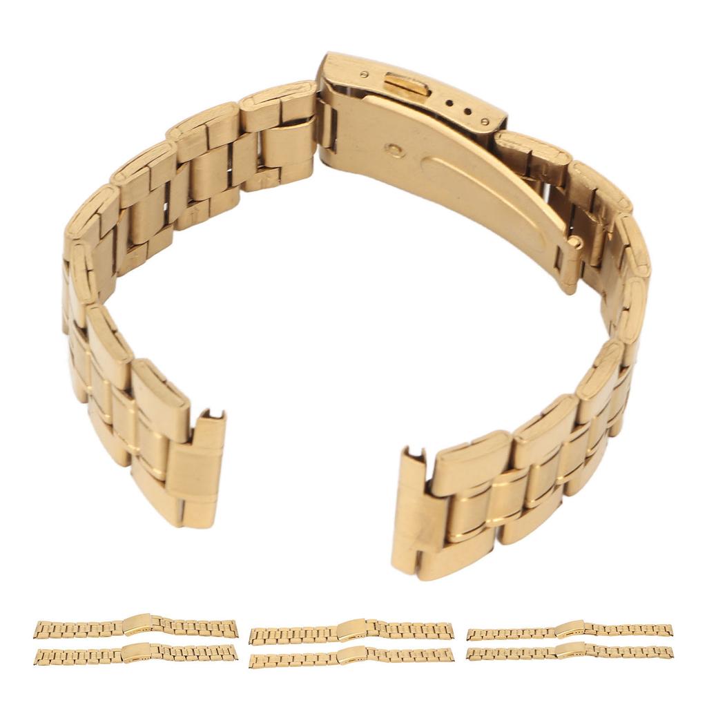 Ремешок для часов из нержавеющей стали, быстросъемный двойной замок, сменная пряжка, металлический ремешок для часов для M