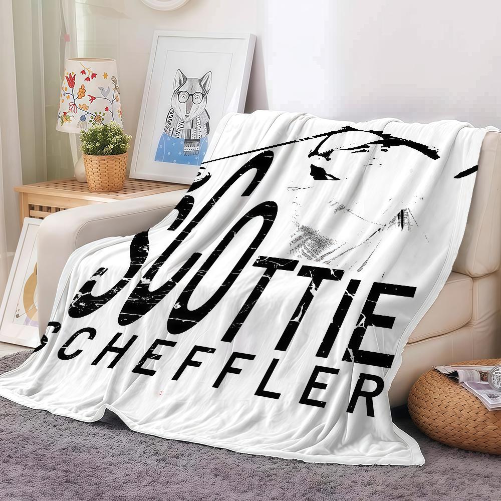 Fashion Print S-Scotty C-Cameron Blanket Warm And Soft Suitable For Bedroom Living Room Sofa Bed Office Travel Camping