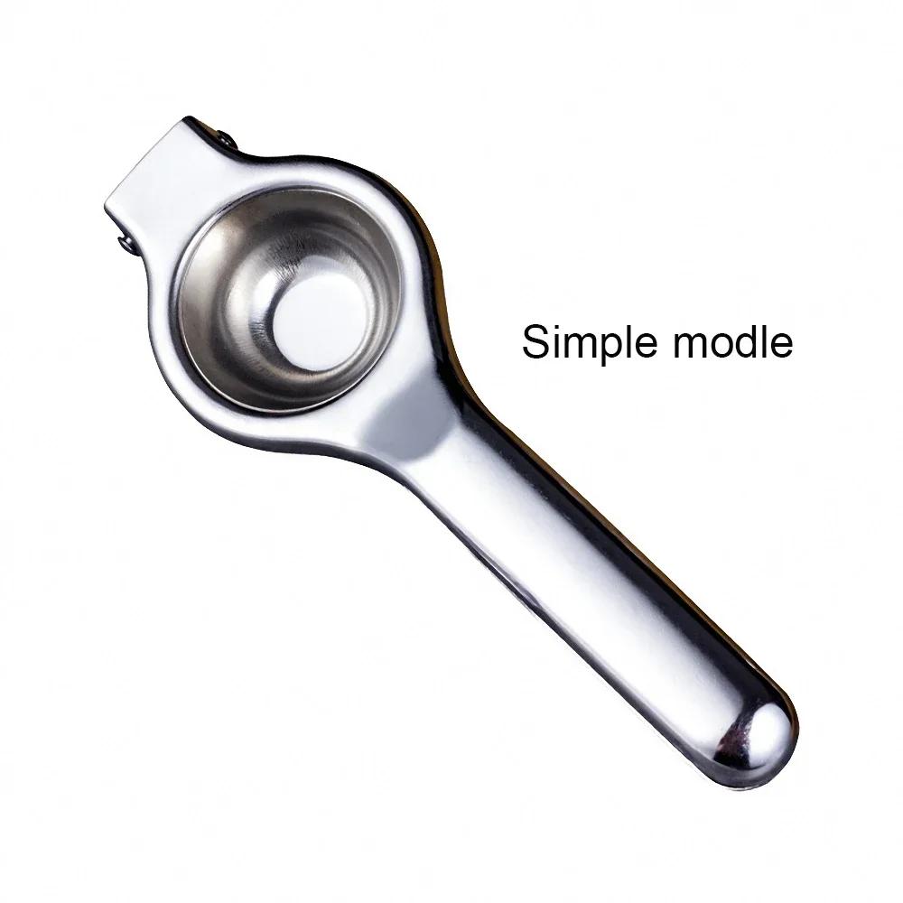 Нержавеющая сталь бытовая ручная соковыжималка для фруктов и лимонов, ручная соковыжималка для цитрусовых и апельсинов, пресс-машина, прочный кухонный инструмент