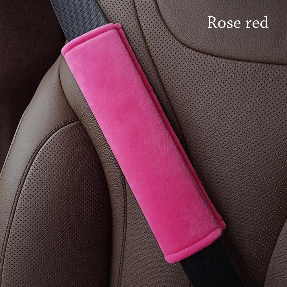 Регулируемый автомобильный ремень безопасности, наплечная накладка, плюшевые автомобильные аксессуары для интерьера, наплечная защита для взрослых