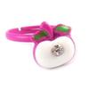 [R8349] - Children's Ring 'Le Monde De Coralie' Pink (apple) - 10x10mm