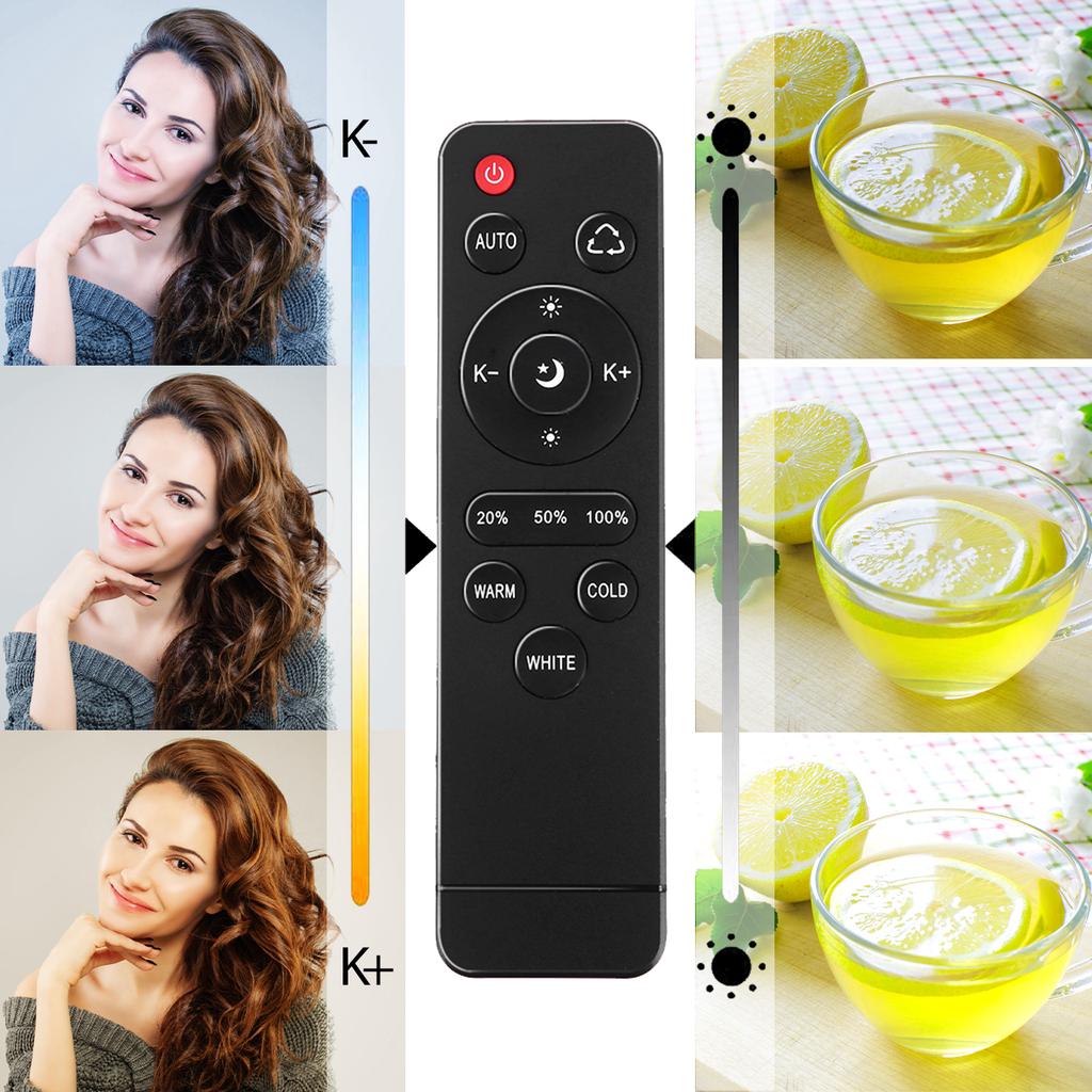 Andoer Studio Photography Light Kit Softbox Lighting Set with 85W 2800K-5700K Bi-color Temperature