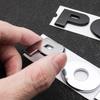 1Pcs 130mm 3D ABS Car POLO Logo Letter Emblem Rear Tail Trunk Sticker Badge Decal Styling Auto Accessory For Volkswagen VW POLOJD6