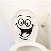 DIY Removable Smile Face Funny Bathroom Toilet Seat Art Wall Sticker Home Decor