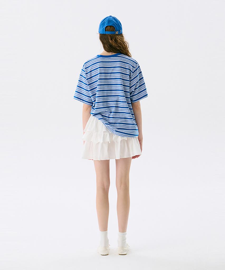 JUNEJUNE SPACE Vol13.Stripe T_Blue(Vol13.Stripe T_Blue)