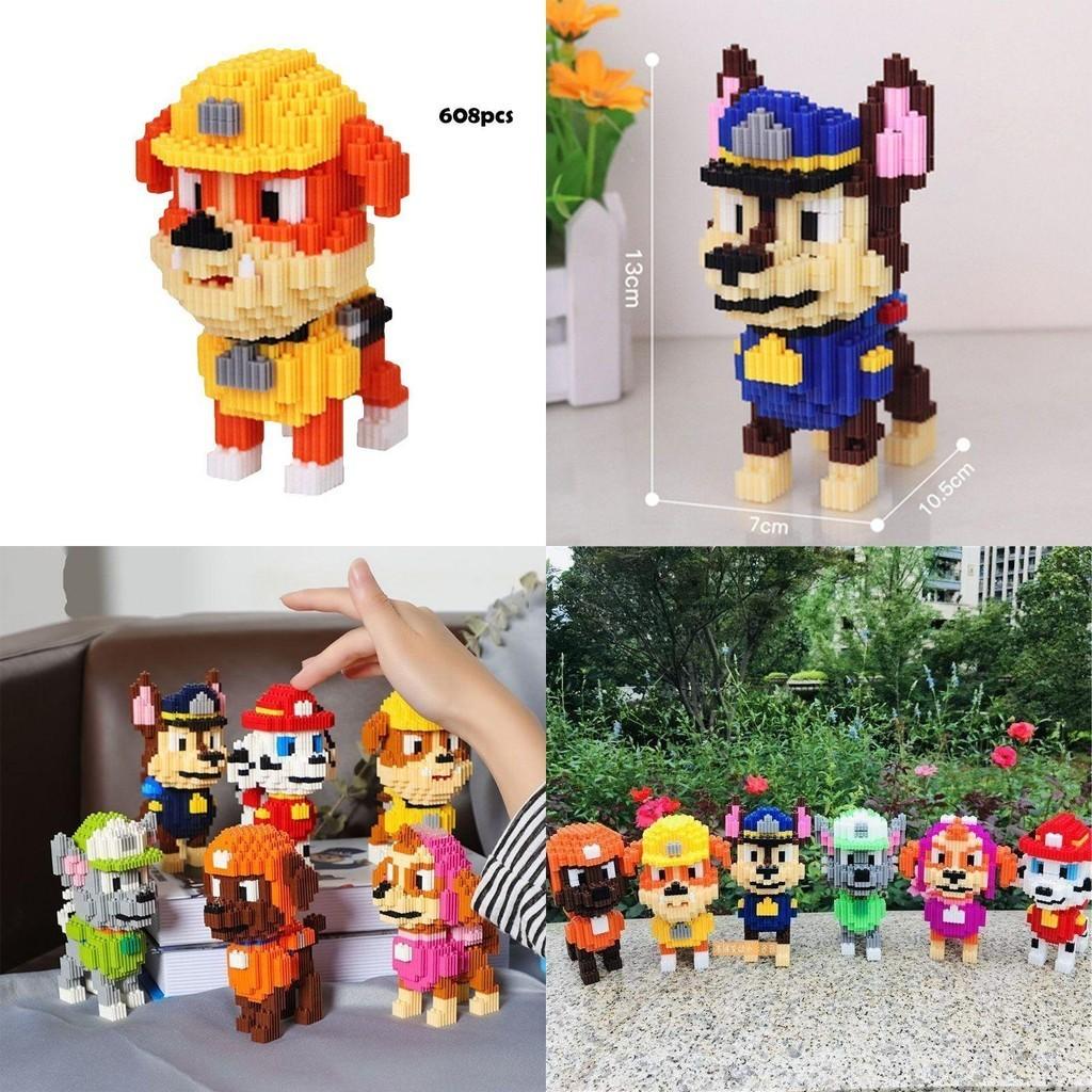 Конструктор Paw Patrol для декора и коллекции, доступны несколько милых стилей