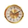 Stylish 89mm / 3.5in Round Clock Insert with Roman Numeral Clear Sleeves Clock for Office Display and Gift