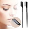 Tools Eyelash Comb with Cover Brow Comb Eyelash Brush Eyelashes Separator Curler, Makeup Brush