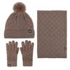 Winter Warm Scarf 3-Piece Set