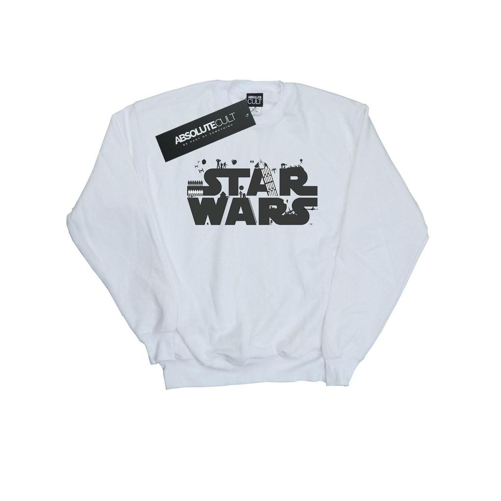 Star Wars Womens/Ladies Minimalist Logo Sweatshirt