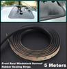 Car Front Window Sealant Rubber Sunroof Triangular Window Sealed Strip Seal Trim