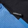 adidas Оригинальные прямые повседневные брюки с тремя полосками и принтом логотипа в стиле пэчворк, синие мужские брюки H09055