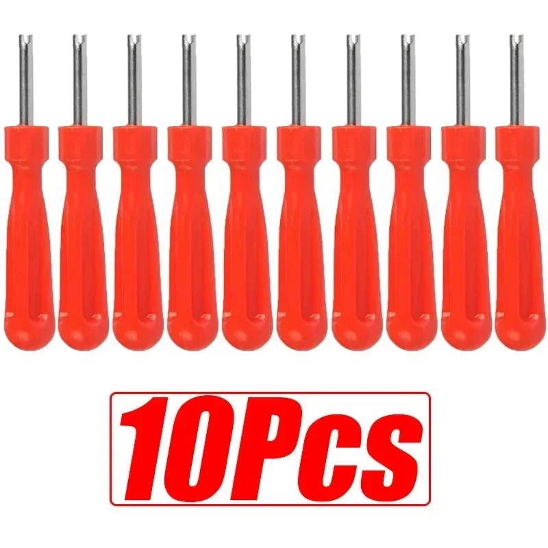 1-20 шт. Инструмент для снятия и установки золотника шины, Инструмент для снятия, Инструменты для ремонта шин автомобиля, велосипеда, мотоцикла, Гаечный ключ, Отвертка