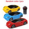 1 шт. Имитация автомобиля с дистанционным управлением, модель случайного цвета, электрическая 2-канальная радиоуправляемая спортивная машина, игрушка для мальчиков и девочек, подарки на день рождения, случайный цвет