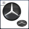 Автомобильная наклейка Benz Горячая 2026 Новая Для Benz Для Mercedes Benz Серебристый и Черный Передняя решетка Новейшие 3D-стиль Эмблемы W176 W246 W205 W21