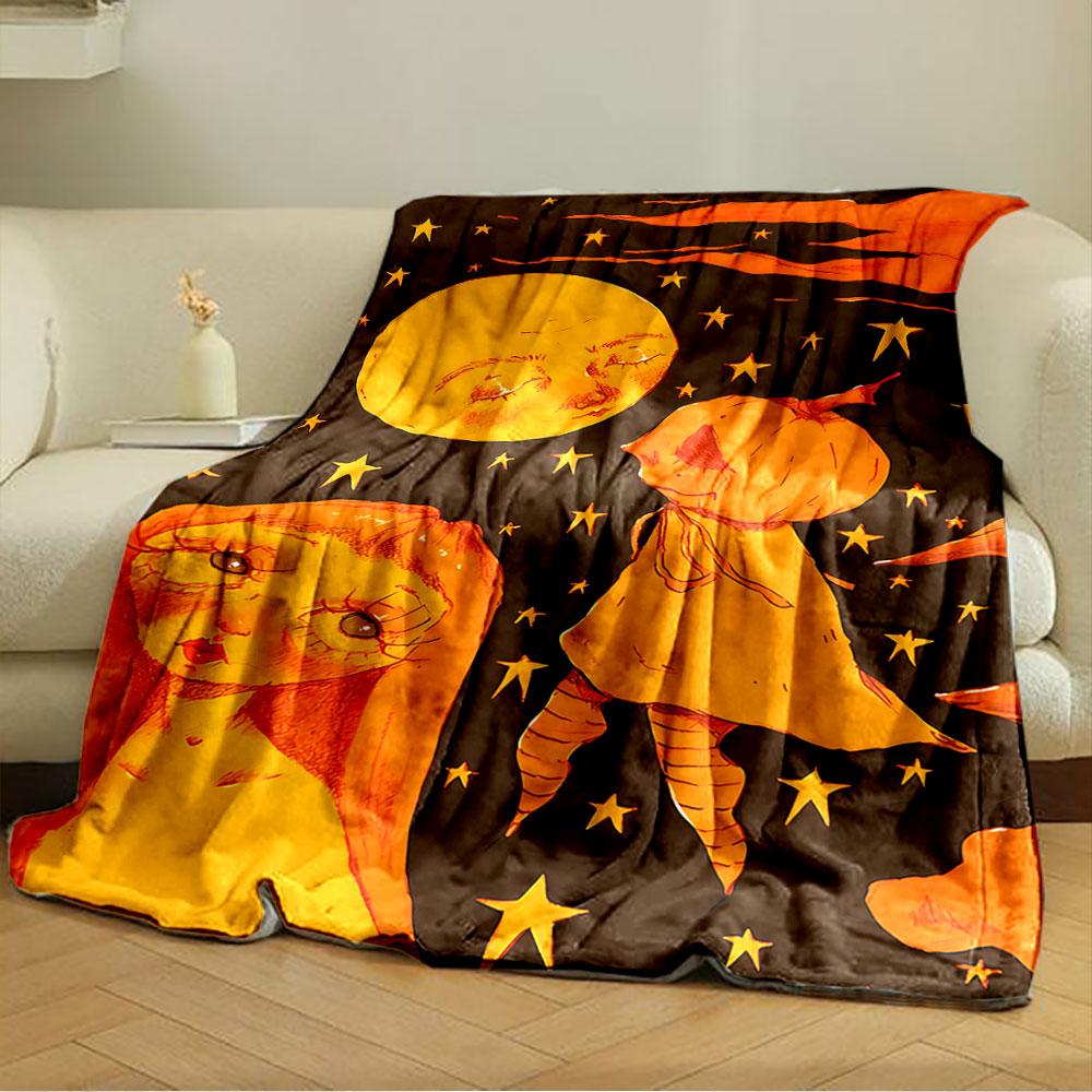 Whimsical Moonlit Fantasy Blanket for all seasons blanket lunch break throw gift