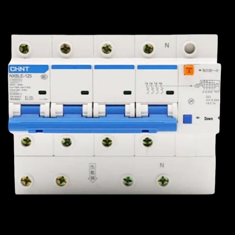 CHNT NXBLE-125 4-Pole RCBO