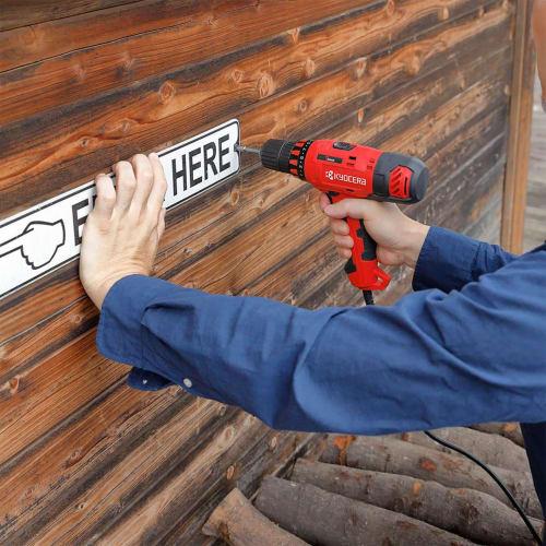 Kyocera (formerly Ryobi) Driver Drill CDD-1030, Max Torque 30Nm [20-stage Clutch for Optimal Torque for Drilling and Fastening], Max Drilling Capacity