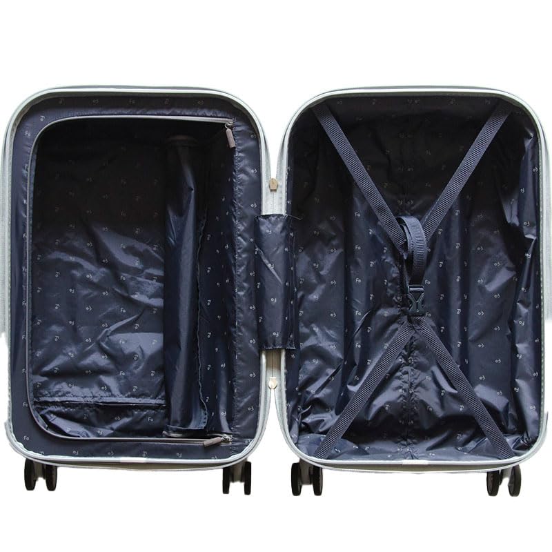 AURA 48см 33л Чемодан Ручная кладь Тихие колеса Тихий Сверхлегкий Ручная кладь S Размер LCC Стильная Милая Сумка для ручной клади Кодовый замок TSA Дорожная сумка Легкий [Frequenter]