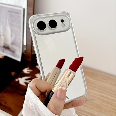 Ударопрочный зеркальный чехол для iPhone 11 12 13 14 15 16 16E 17 Pro Max Plus Samsung Galaxy S26 S25 S24 S23 A35 A55 A54 A34 Redmi Note 10 11 13 12 Pro 5G