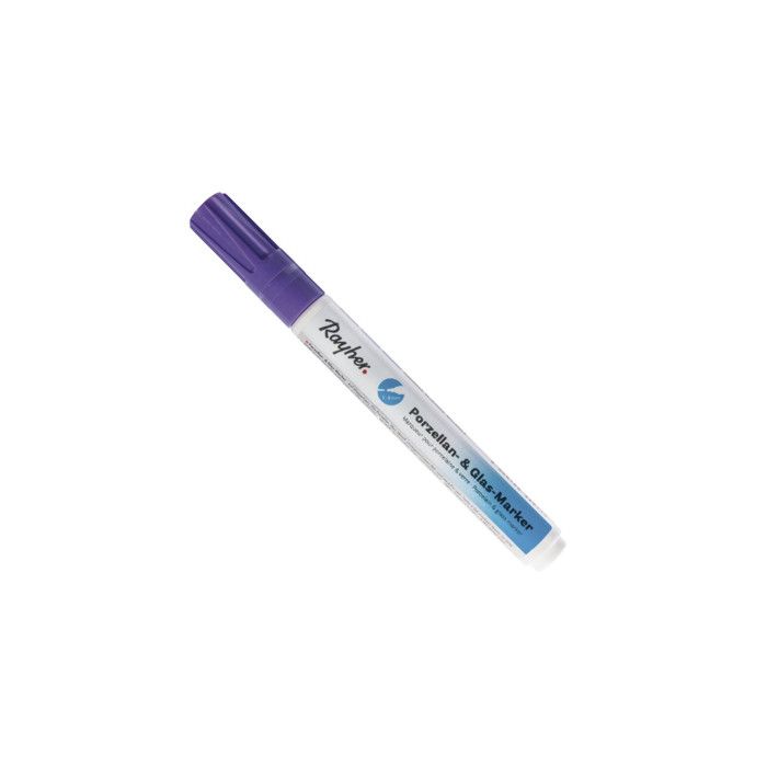 Marqueur pour porcelaineetverre, 1-2 mm, violet